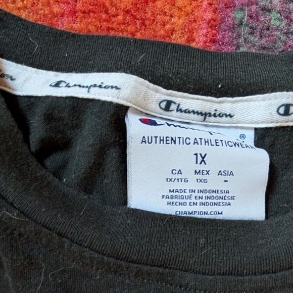 Champion tie-front blank women's XL - Picture 3 of 6